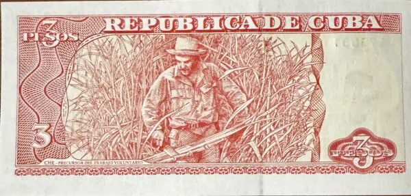 Cuba 3 pesos 2005 - Image 2