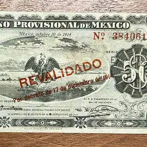 México 50 Pesos 1914