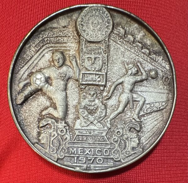 Medalla Campeonato Mundial de Fútbol México 1970 - Image 4