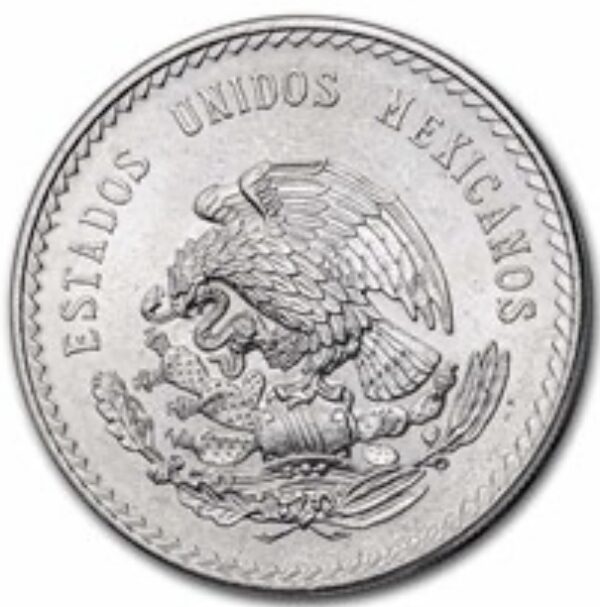 México 5 Pesos 1948 Cuauhtemoc - Image 2