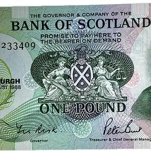 Escocia. 1 libra. 1988