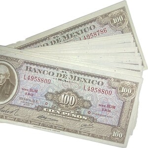 Mexico. 100 pesos. 1972