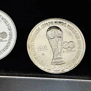 Set de 3 Medallas de la Copa Mundial de Fútbol España 1982