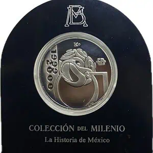 Mexico. Medalla 5 pesos 1999 2000.