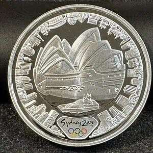 Australia 5 Dólares Plata 2000