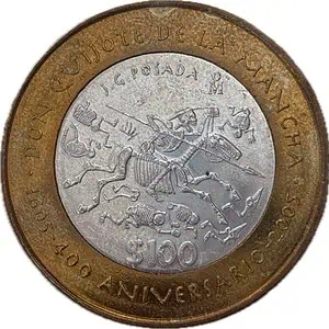 Mexico.100 pesos.2005