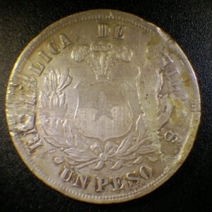 Peso Chile 1878