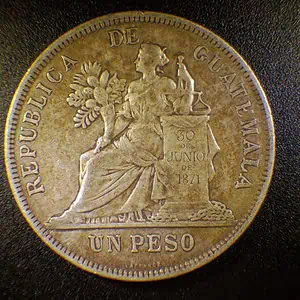 Peso Guatemala 1896