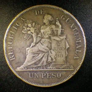 Peso Guatemala 1894