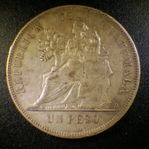 Peso Guatemala 1895