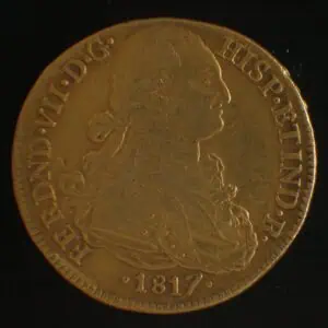 8 Escudos 1817 NR