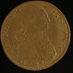 8 Escudos 1793 NR