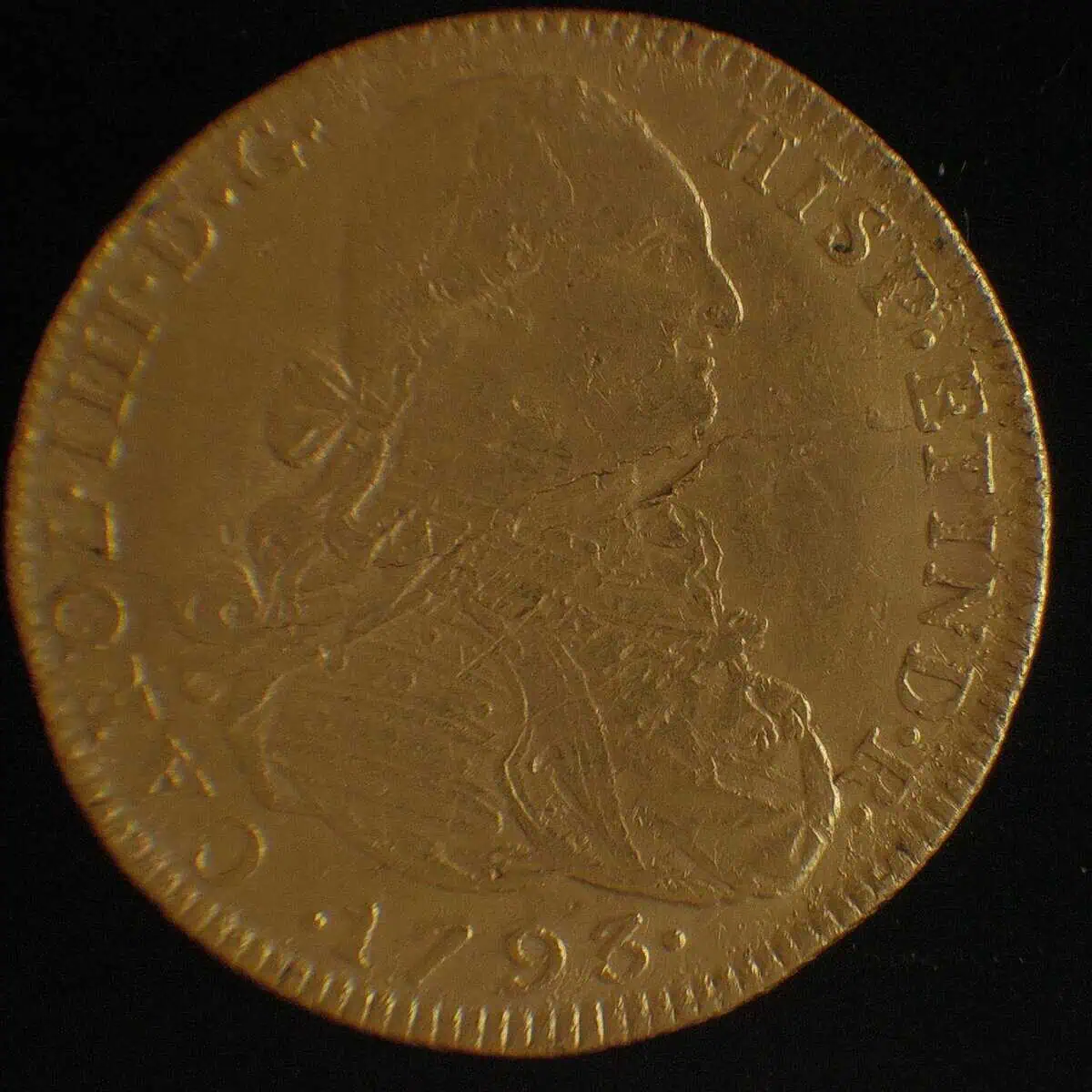 8 Escudos 1793 NR