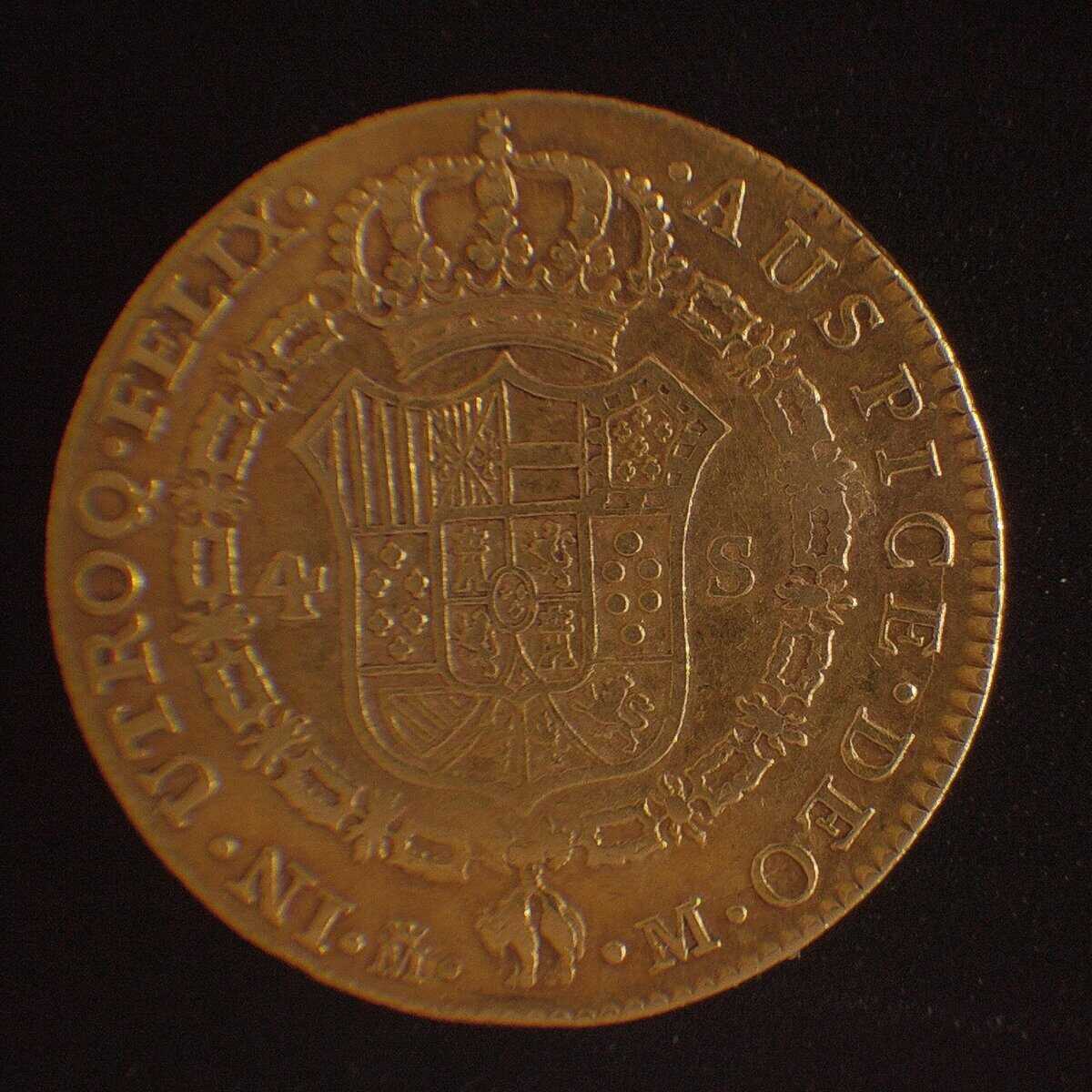 4 Escudos 1788 - Imagen 2