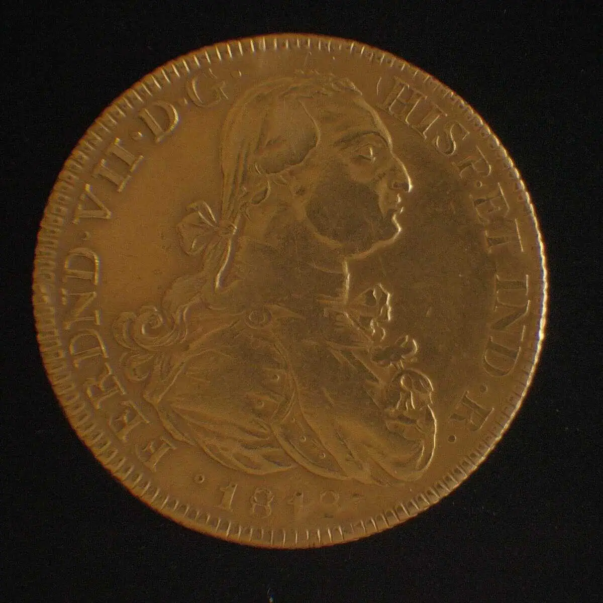 8 Escudos 1818NR
