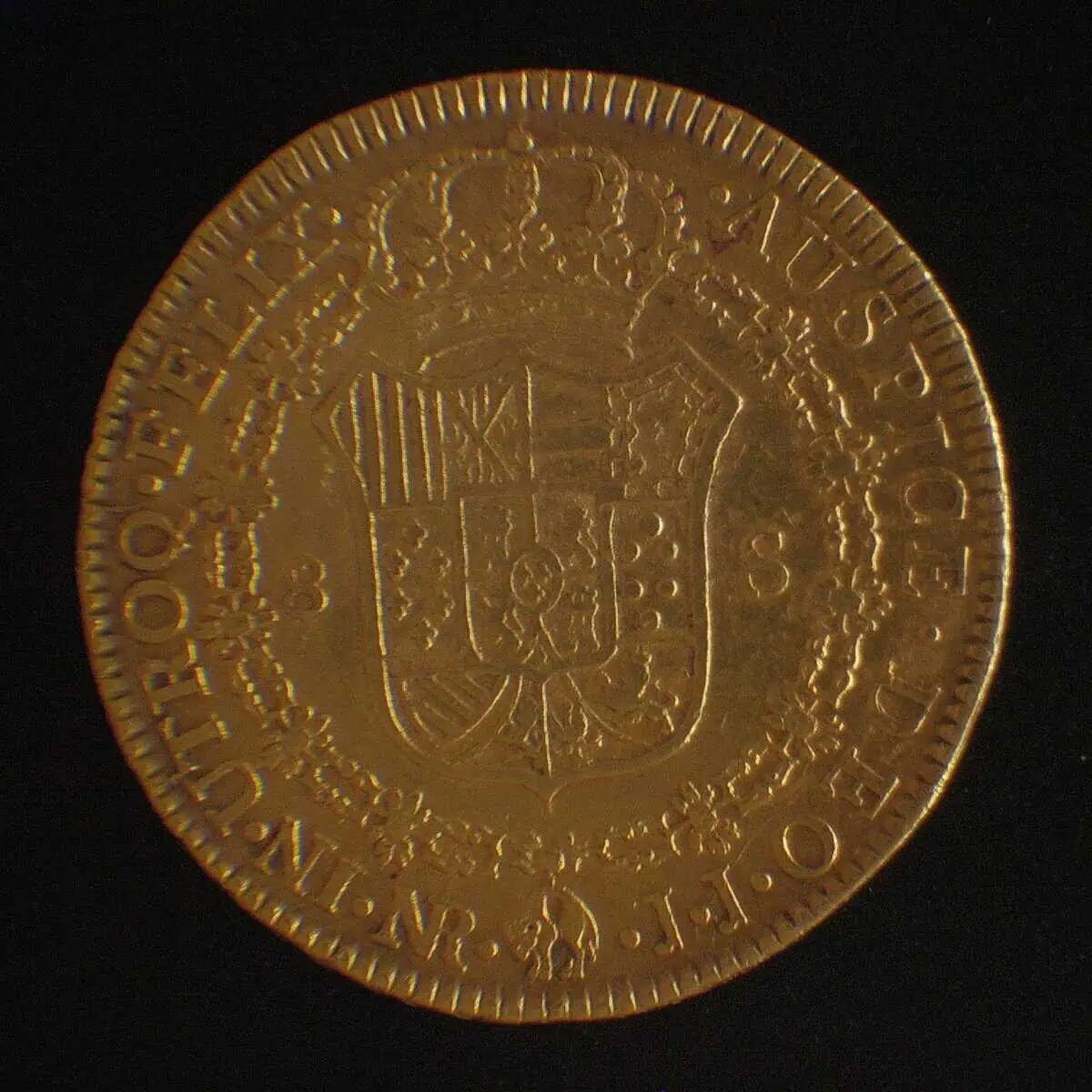 8 Escudos 1788NR - Image 2