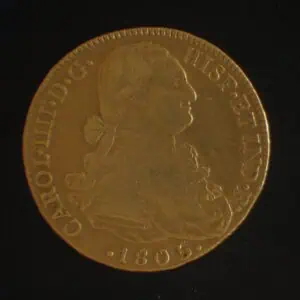 8 Escudos 1805 NR