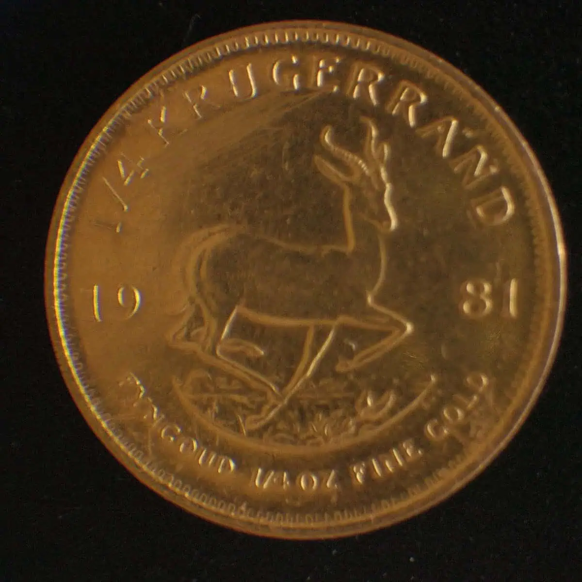 1/4 Krugerrand 1981 - Image 2