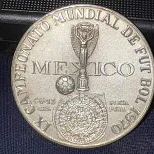 Medalla Campeonato Mundial de Fútbol 1970