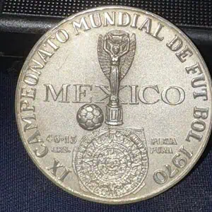 Medalla Campeonato Mundial de Fútbol 1970