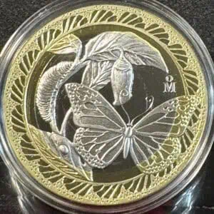 Medalla Bimetalica Mexico 2024