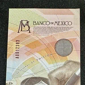 Billete 40 Aniversario Banco de Mexico 2009