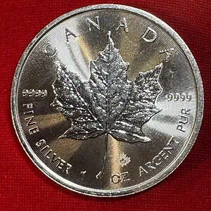 Canada 5 Dólares 1 Onza 2022