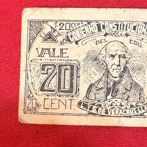 Veracruz 20 Centavos 1915 Bilimbique
