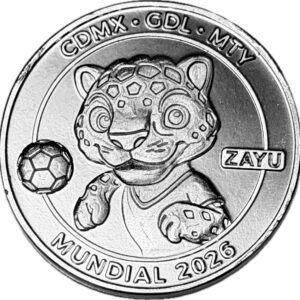 Medalla Mundial de Futbol México 2026