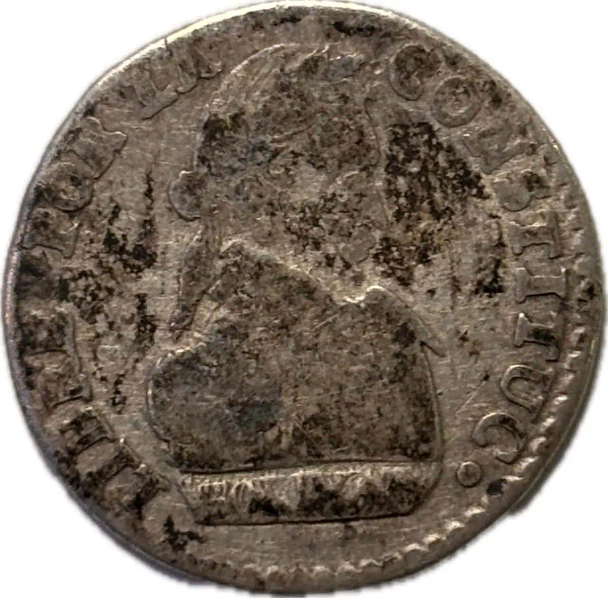 Bolivia.1/2 Sol.1830 - Image 2