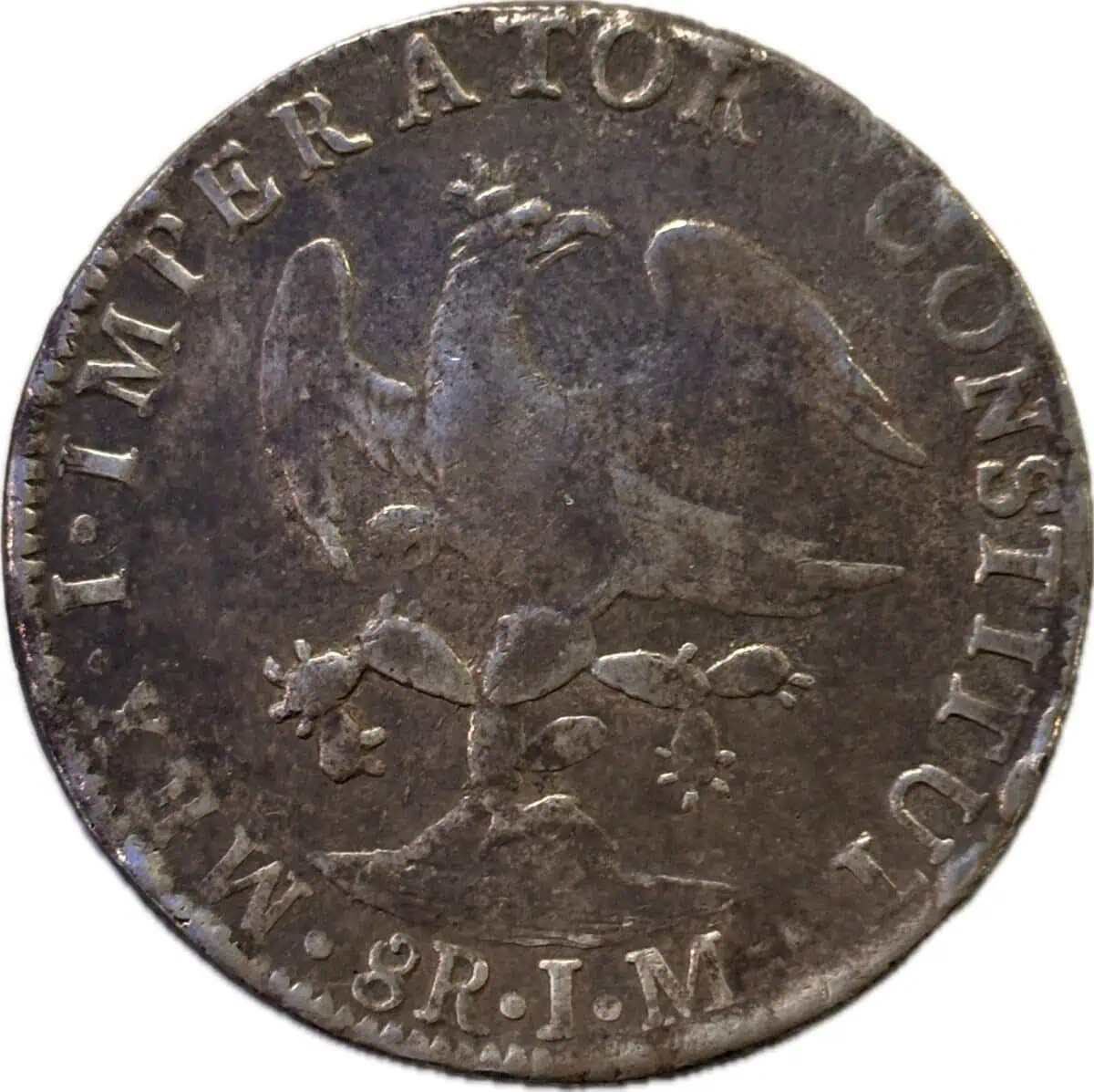 Mexico.8 reales.1823 - Image 2