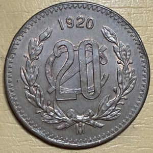 México 20 Centavos 1920